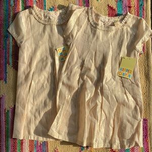 Twins? 2 rose gold shimmery Harper Canyon dresses